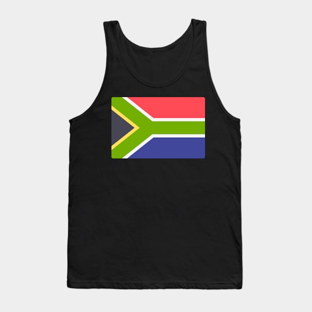 FLAG OF SOUTH AFRICA Tank Top by Just Simple and Awesome